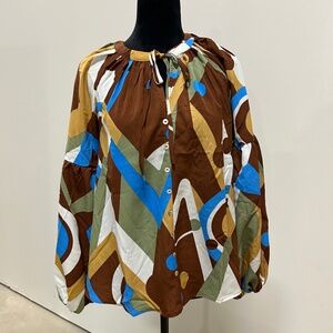 Anthropologie brand August Sky blouse Sizes S-L
